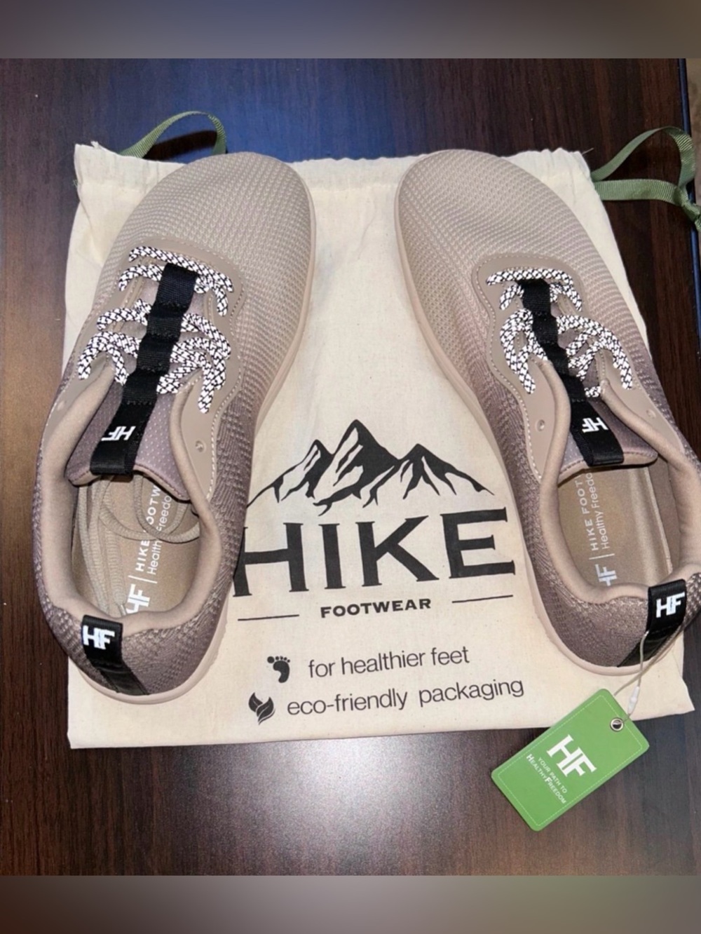 HF Shade - Gradient Brown to Beige W/ Dust bag: Size W-11-11.5; Men 9-9.5; EU 42